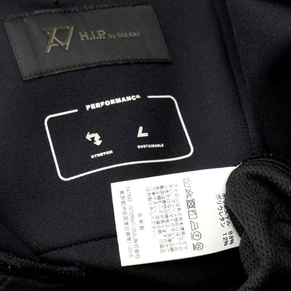 [Used] HIP by SOLIDO polyester jersey easy pants, black [Size 1] [BLK] [S/S] [Condition Rank A] [Men&