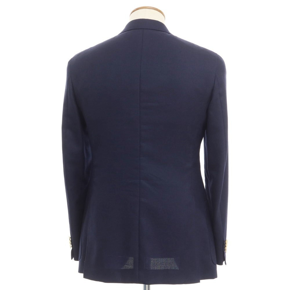 [Used] Azabu tailor wool 2B tailored jacket, navy [size 46] [NVY] [S/S] [Condition rank C] [Men&