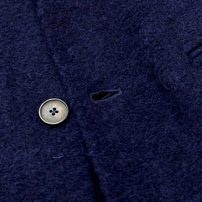 [Used] COMME CA ISM Wool polyester jersey jacket, navy [Size S] [NVY] [A/W] [Condition rank B] ​​[Men&