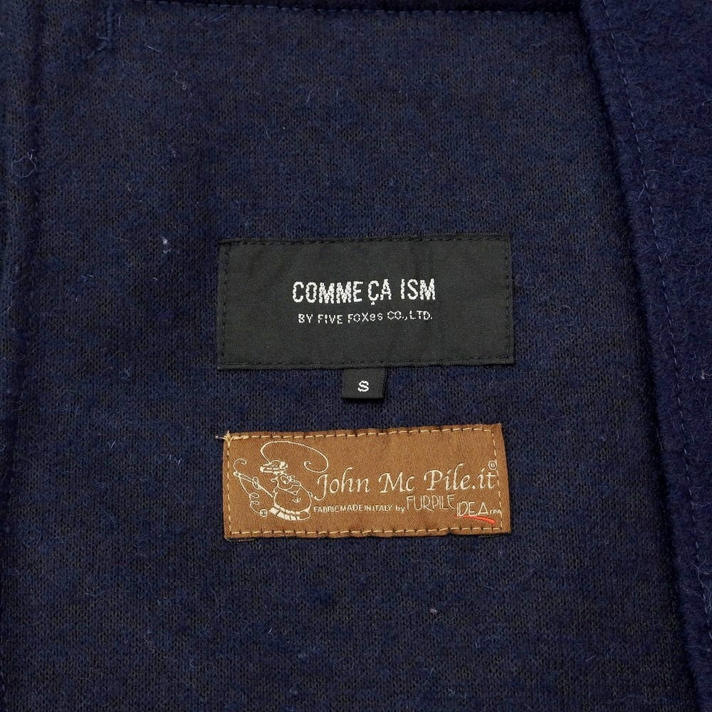 [Used] COMME CA ISM Wool polyester jersey jacket, navy [Size S] [NVY] [A/W] [Condition rank B] ​​[Men&