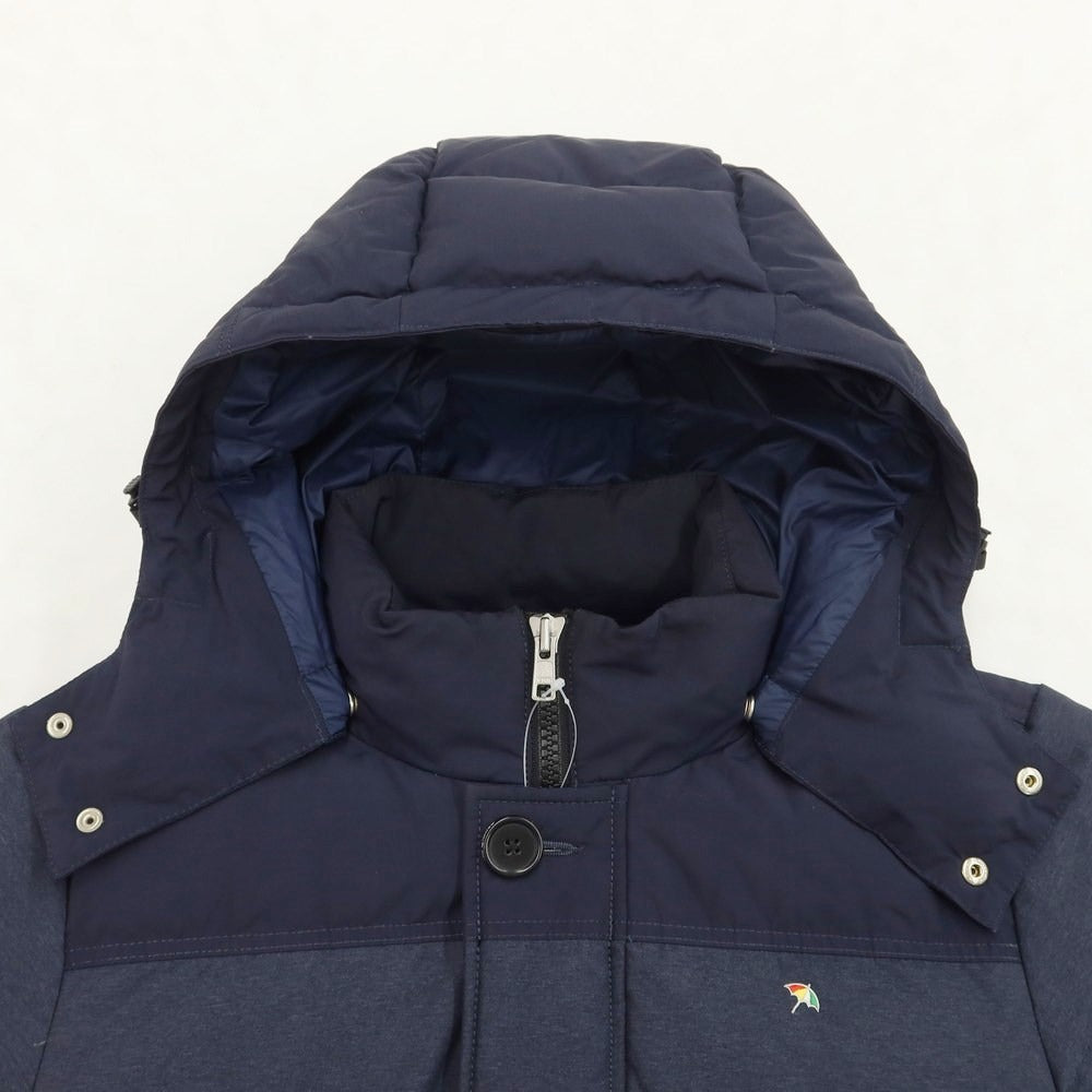 [Used] Arnold Palmer Nylon Polyester Down Jacket Navy [Size 2] [NVY] [A/W] [Condition Rank C] [Men&