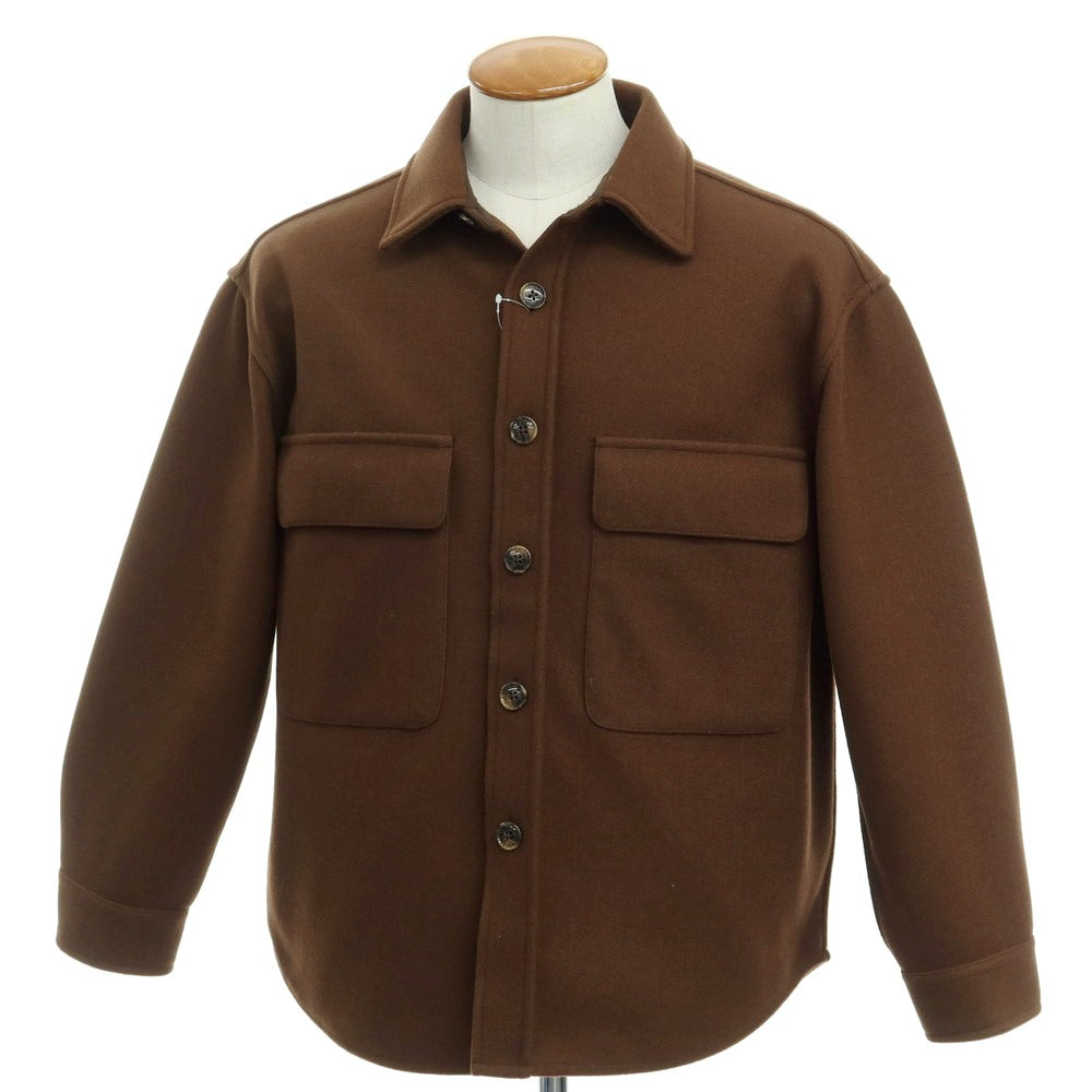 [Used] THE SHOP TK Polyester Shirt Blouson Brown [Size M] [BRW] [A/W] [Condition Rank A] [Men&