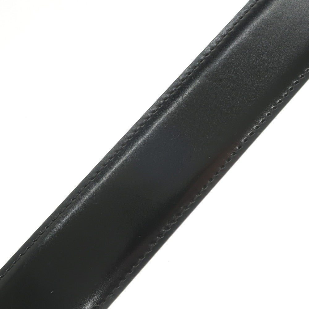 [Used] [Unused] Salvatore Ferragamo Leather Belt Black [BLK] [S/S/A/W] [Condition Rank S] [Men&