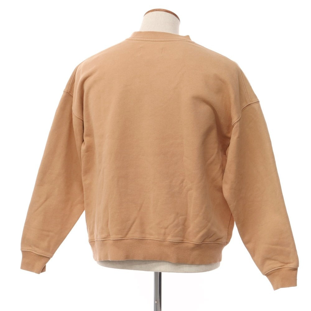 [Used] Supplier SUPPLIER Cotton Crew Neck Sweatshirt Salmon Beige [Size M] [BEI] [A/W] [Condition Rank C] [Men&