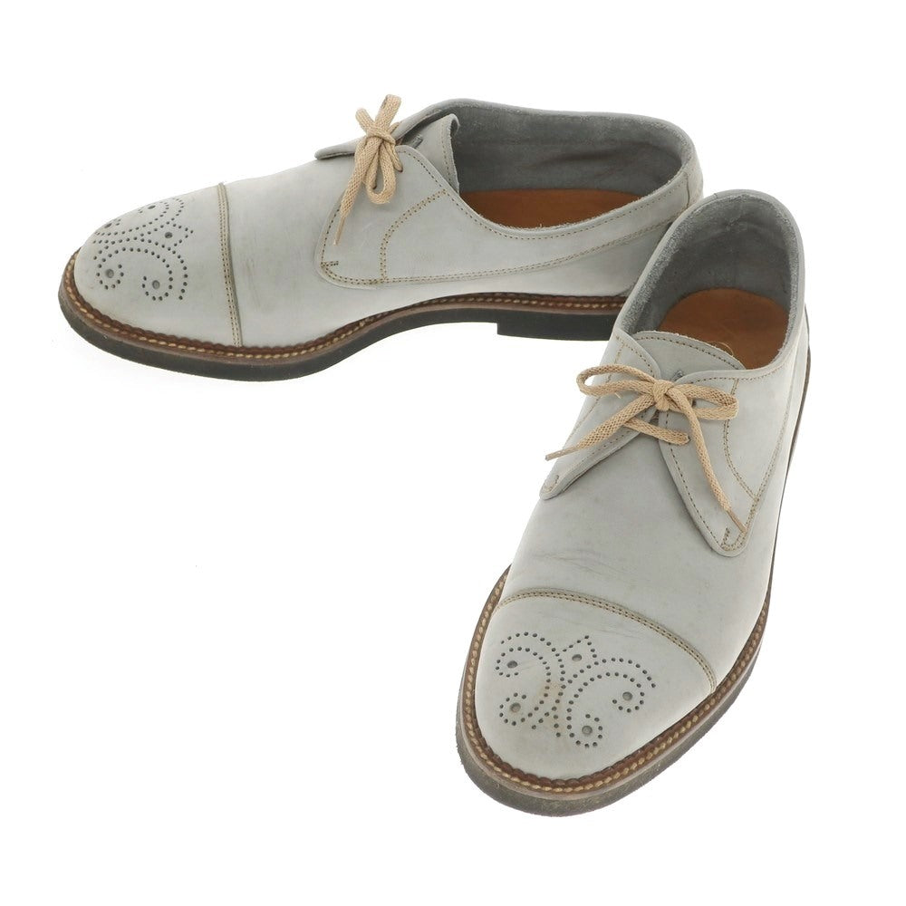 [Used] Pino Giardini Nubuck Leather Derby Shoes Light Gray [Size 8] [GRY] [S/S/A/W] [Condition Rank C] [Men&