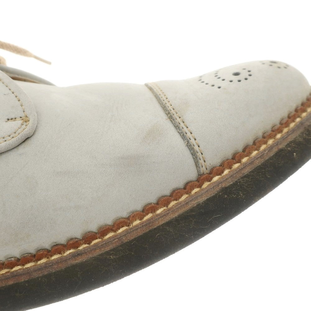 [Used] Pino Giardini Nubuck Leather Derby Shoes Light Gray [Size 8] [GRY] [S/S/A/W] [Condition Rank C] [Men&