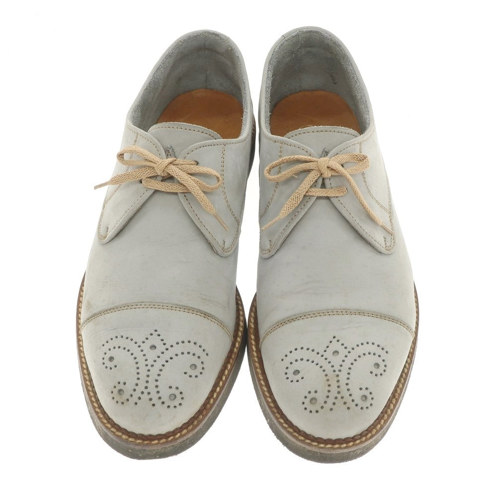 [Used] Pino Giardini Nubuck Leather Derby Shoes Light Gray [Size 8] [GRY] [S/S/A/W] [Condition Rank C] [Men&