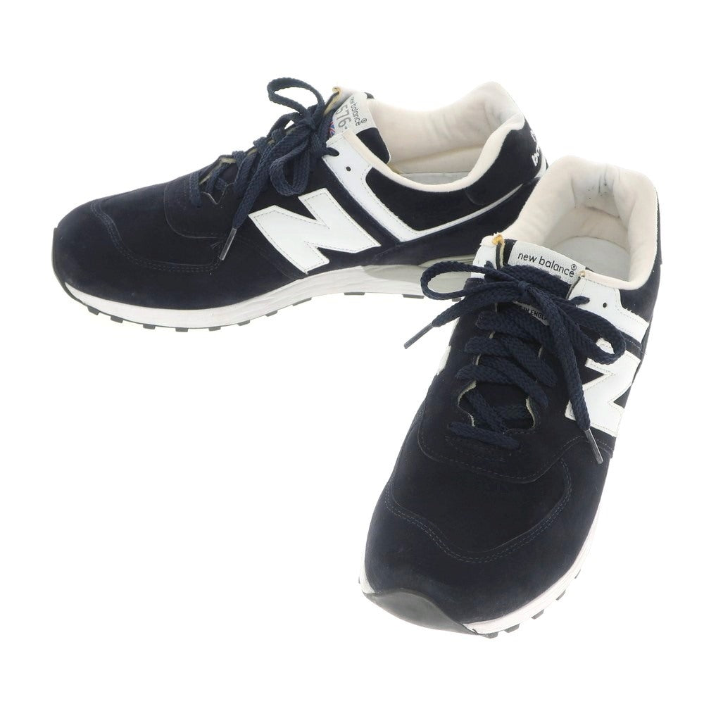 [Used] New Balance NEW BALANCE Made in the UK M576DNW Suede Sneakers Navy x White [Size 44] [NVY] [S/S/A/W] [Condition Rank B] ​​[Men&