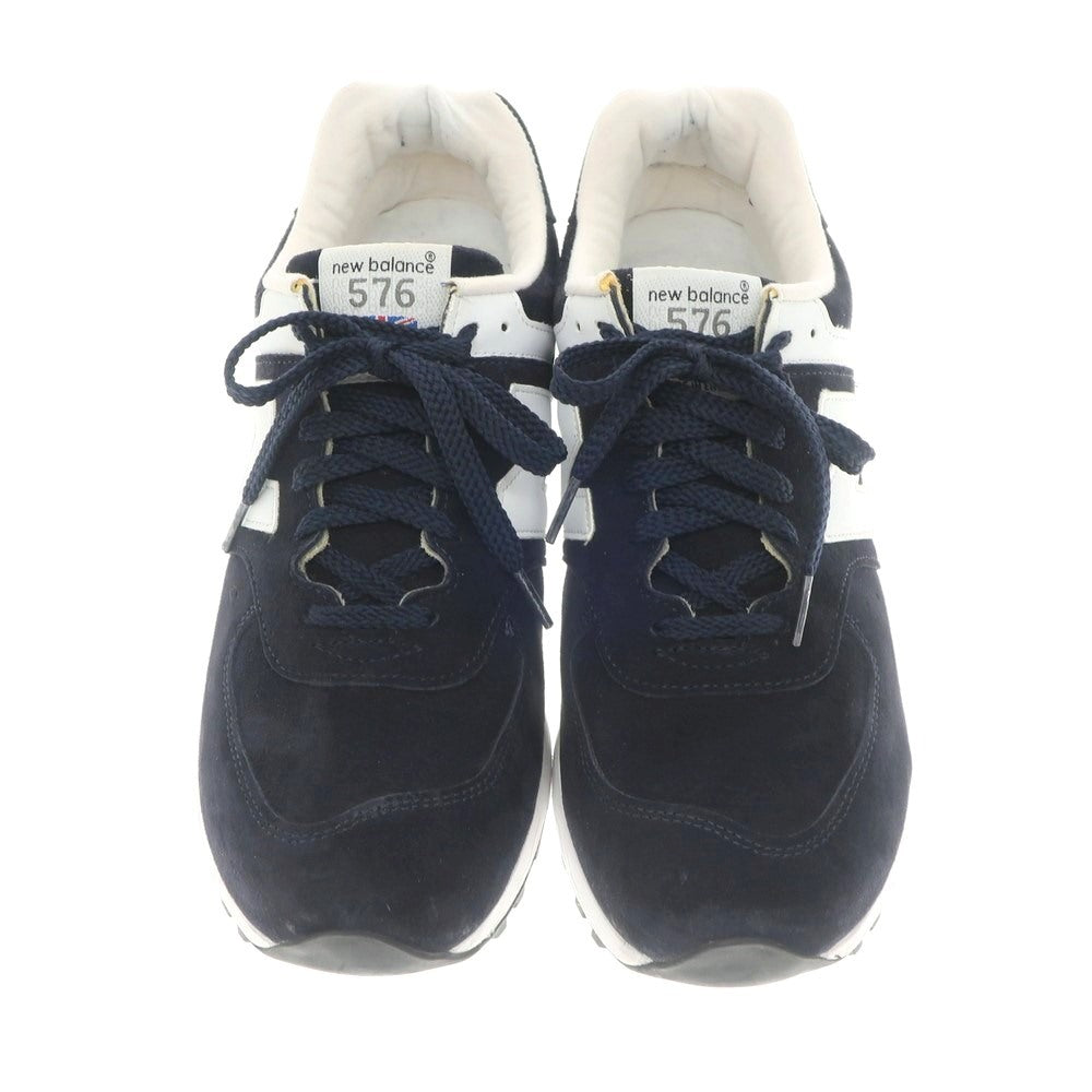 [Used] New Balance NEW BALANCE Made in the UK M576DNW Suede Sneakers Navy x White [Size 44] [NVY] [S/S/A/W] [Condition Rank B] ​​[Men&