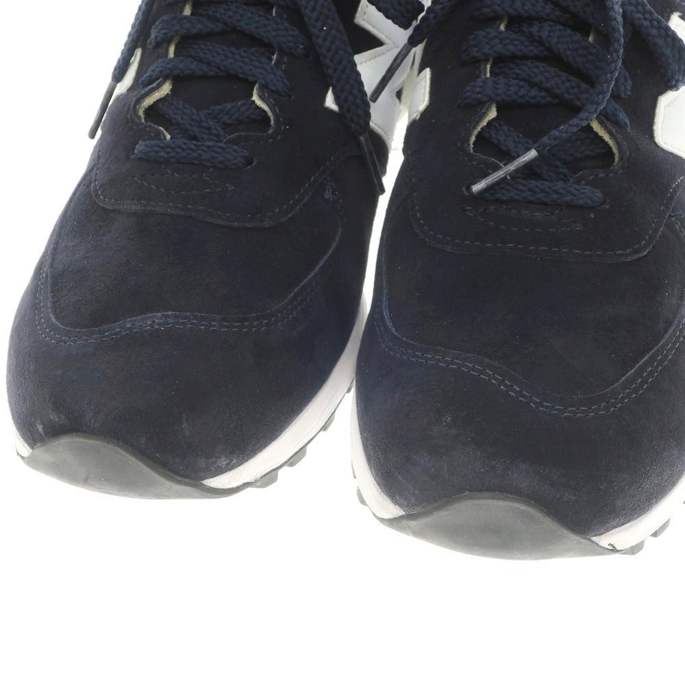 [Used] New Balance NEW BALANCE Made in the UK M576DNW Suede Sneakers Navy x White [Size 44] [NVY] [S/S/A/W] [Condition Rank B] ​​[Men&