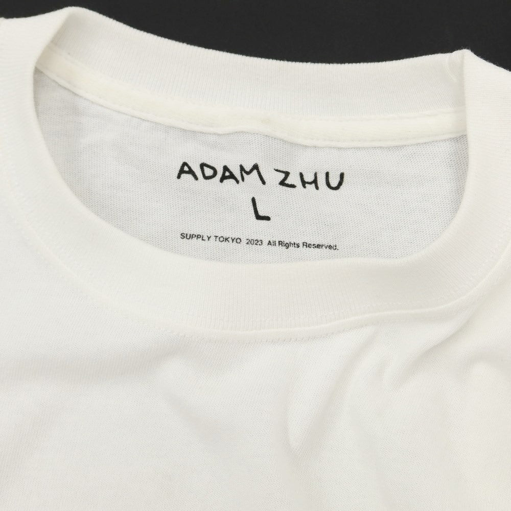 【中古】サプライトウキョウ SUPPLY TOKYO 2023年春夏 × ADAM ZHU クルーネック 半袖Ｔシャツ ホワイト【サイズL】【WHT】【S/S】【状態ランクB】【メンズ】【769194】
[EPD]