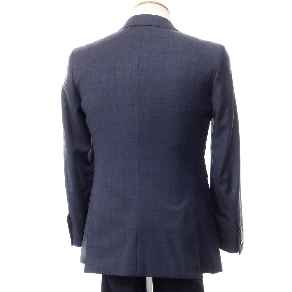 [Used] Paul Stuart Wool Check 1B Suit Light Navy [Size 46/38] [NVY] [A/W] [Condition Rank D] [Men&