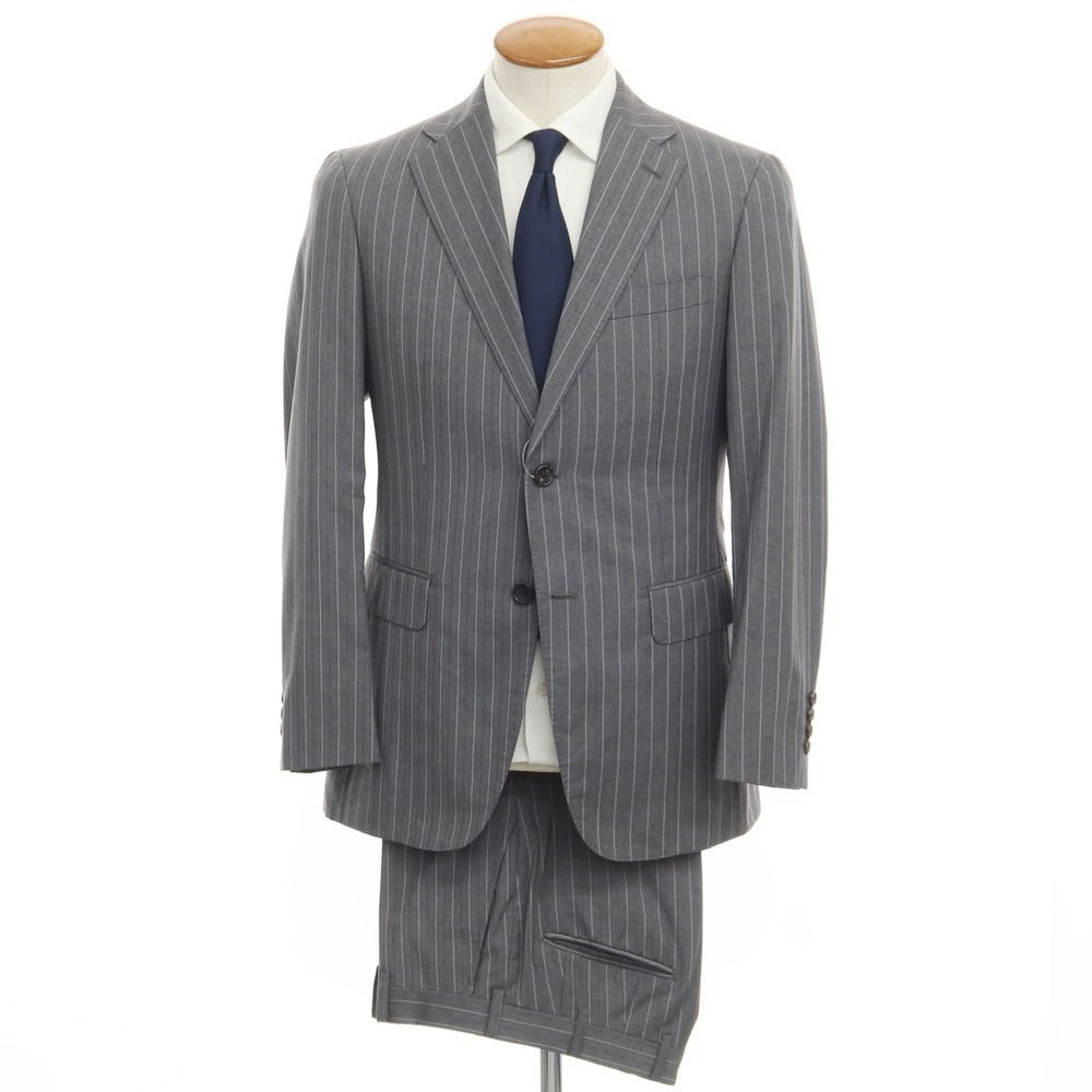 [Used] Paul Stuart Wool 2B Set-up Suit Grey [Size 46R] [GRY] [S/S] [Condition Rank D] [Men&