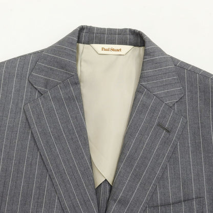 [Used] Paul Stuart Wool 2B Set-up Suit Grey [Size 46R] [GRY] [S/S] [Condition Rank D] [Men&