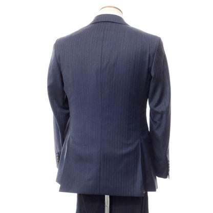 [Used] Paul Stuart Wool Striped 2-Button Suit, Light Navy [Size 46R] [NVY] [A/W] [Condition Rank C] [Men&