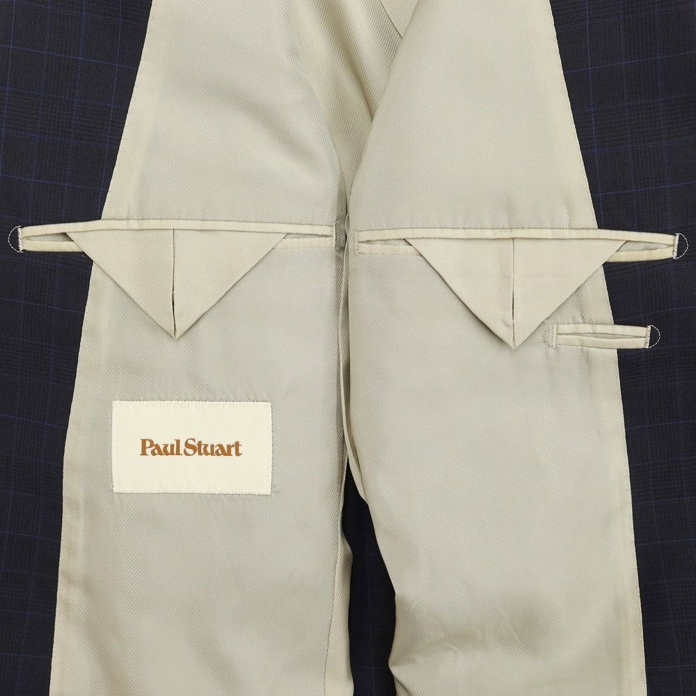 【中古】ポールスチュアート PAUL STUART ウール チェック 2B セットアップ スーツ ダークネイビーxブルー【サイズ46R】【NVY】【S/S】【状態ランクD】【メンズ】【769177】
[EPD]