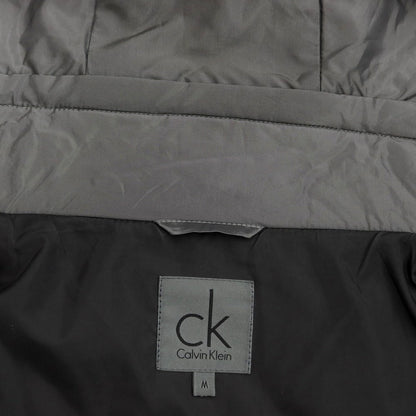 【中古】カルバンクライン Calvin Klein ナイロンポリエステル ダウンジャケット グレー【サイズM】【GRY】【A/W】【状態ランクB】【メンズ】【768892】