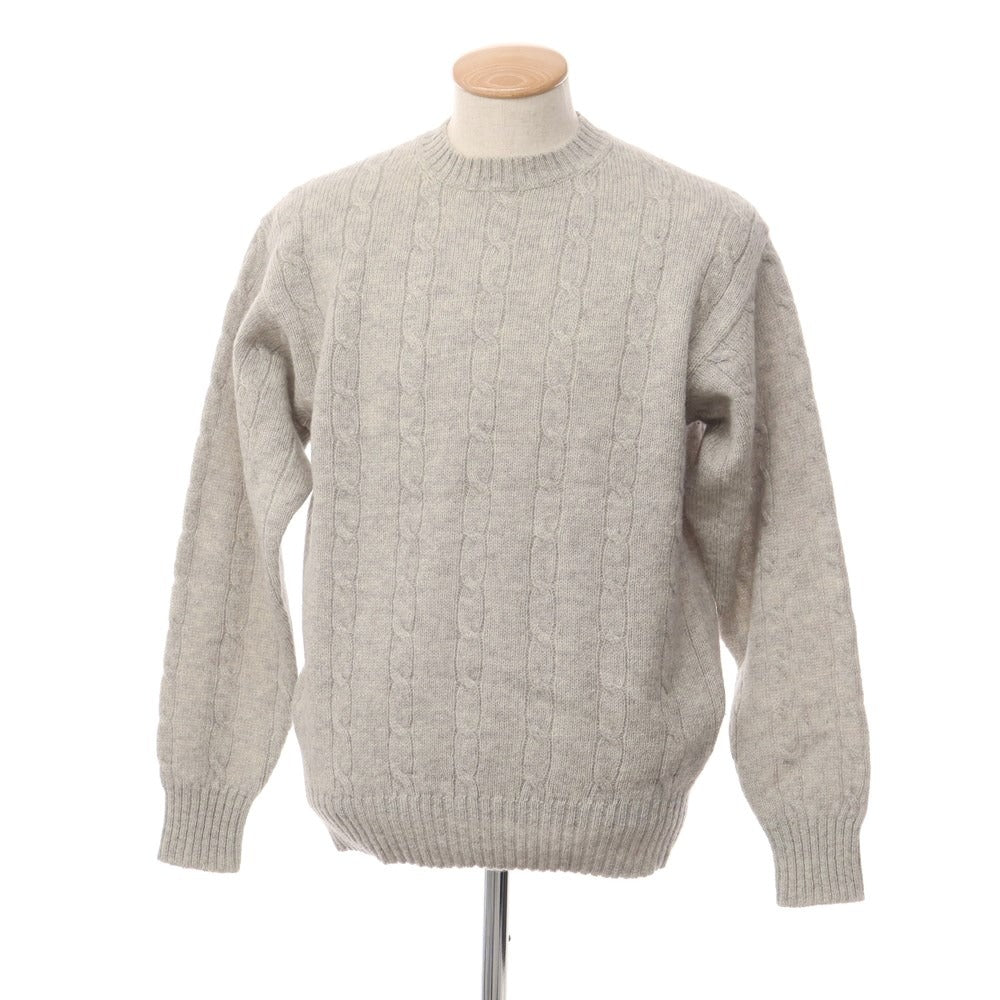 [Used] Kent wool crew neck pullover knit, grey [Size M] [GRY] [A/W] [Condition Rank B] ​​[Men&