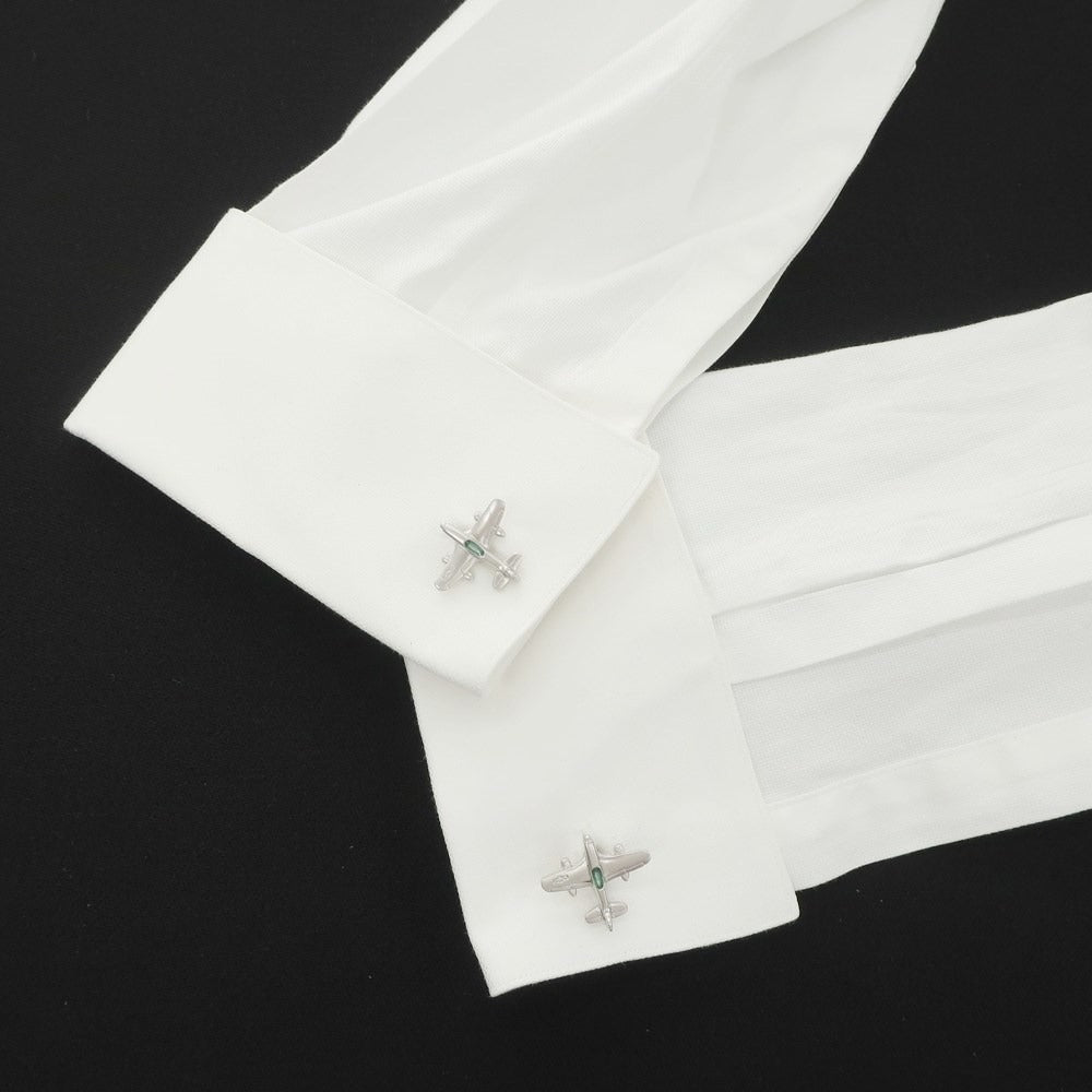 [Used] Valentino Garavani Cufflinks 3-piece set Silver [SIV] [S/S/A/W] [Condition Rank B] ​​[Men&
