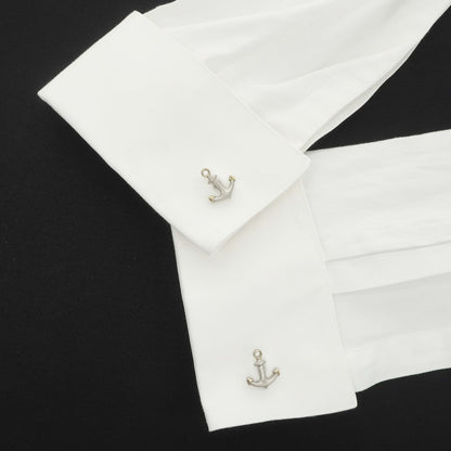 [Used] Valentino Garavani Cufflinks 3-piece set Silver [SIV] [S/S/A/W] [Condition Rank B] ​​[Men&