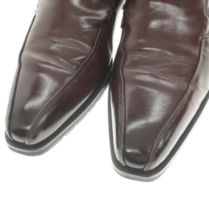 [Used] Madras Swirl Moccasin Long Nose Loafers Brown [Size 24.5EEE] [BRW] [S/S/A/W] [Condition Rank B] ​​[Men&