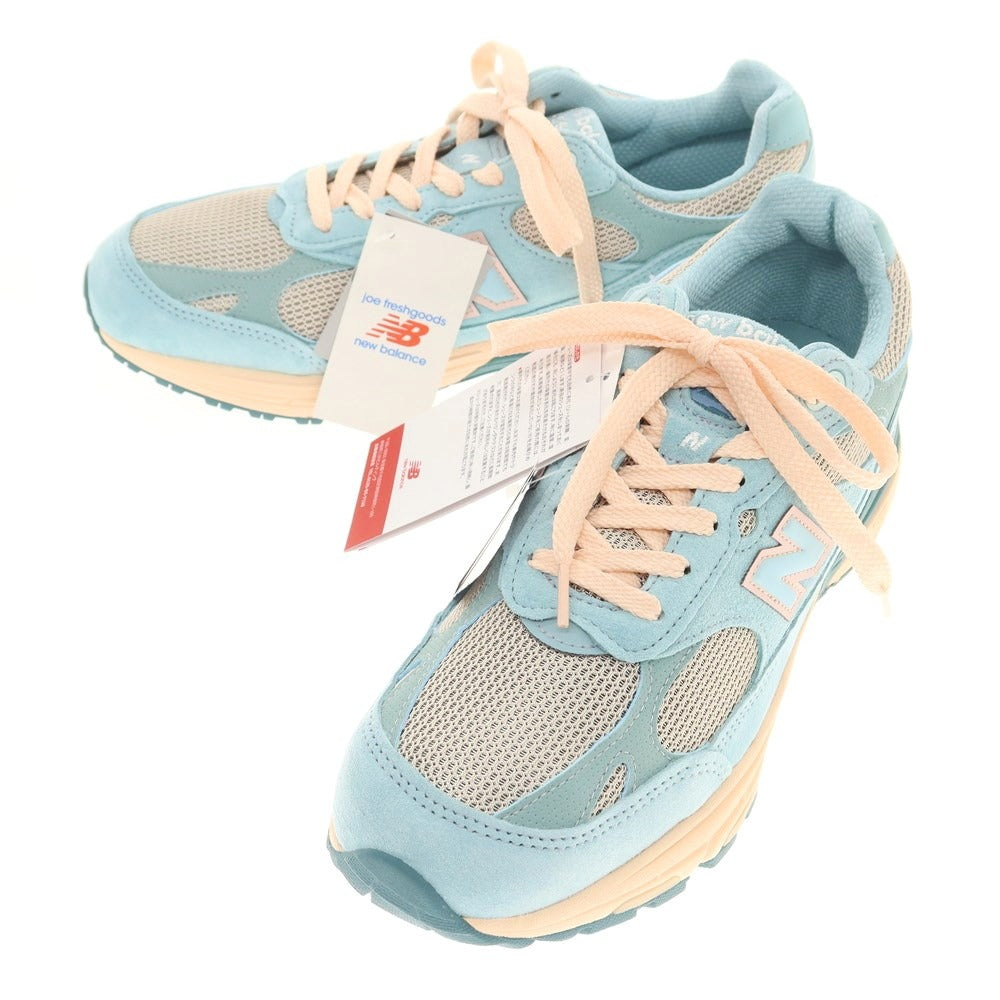 【中古】【未使用】ニューバランス NEW BALANCE × Joe Freshgoods MR993JF1 スニーカー ミントブルーxライトピンク【サイズ28cm】【BLU】【S/S/A/W】【状態ランクS】【メンズ】【768998】
