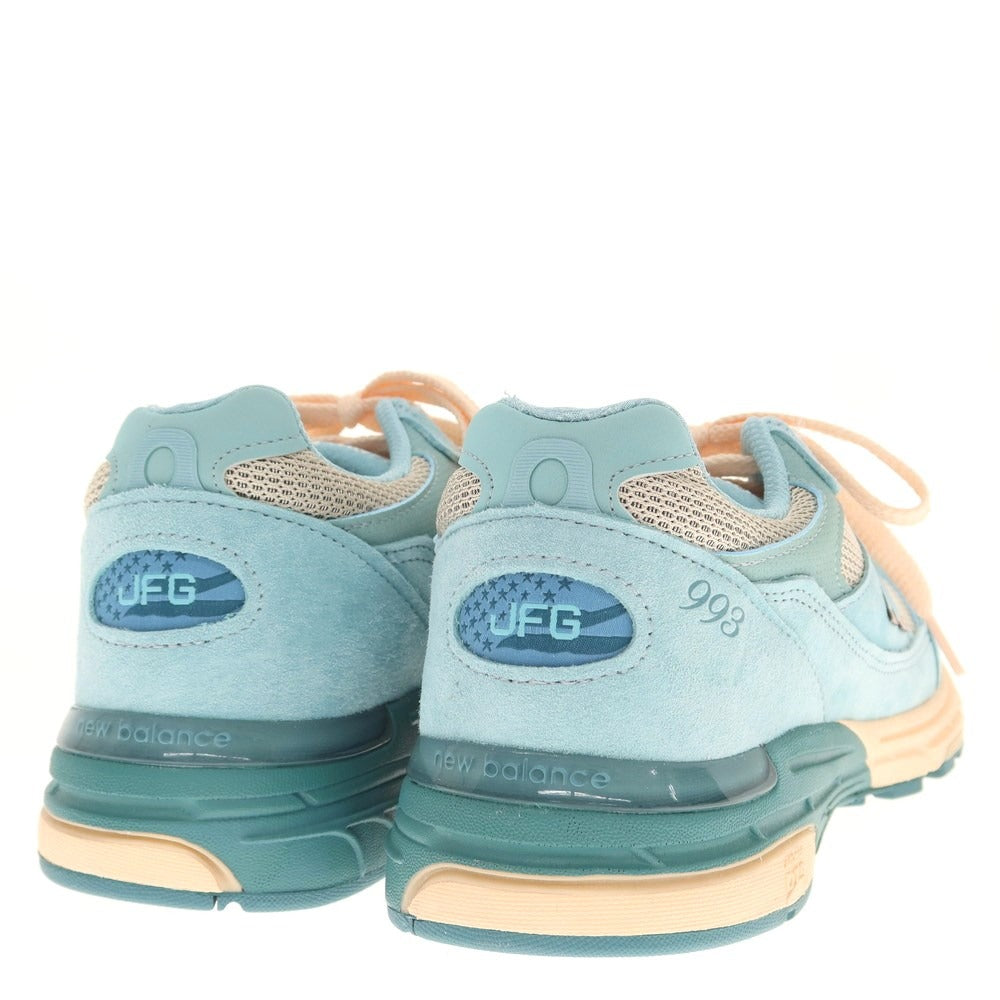 [Used] [Unused] New Balance NEW BALANCE × Joe Freshgoods MR993JF1 Sneakers Mint Blue x Light Pink [Size 28cm] [BLU] [S/S/A/W] [Condition Rank S] [Men&