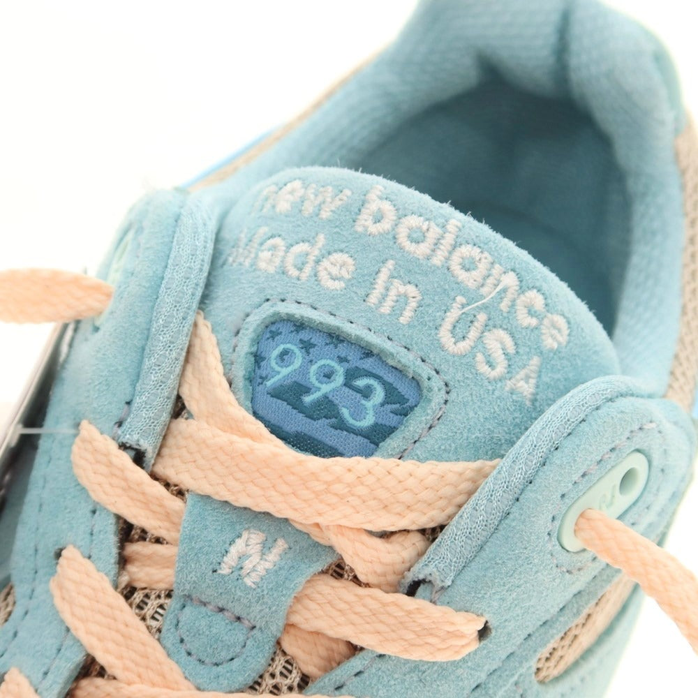 [Used] [Unused] New Balance NEW BALANCE × Joe Freshgoods MR993JF1 Sneakers Mint Blue x Light Pink [Size 28cm] [BLU] [S/S/A/W] [Condition Rank S] [Men&