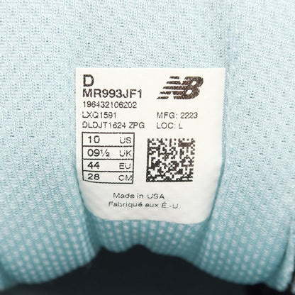 [Used] [Unused] New Balance NEW BALANCE × Joe Freshgoods MR993JF1 Sneakers Mint Blue x Light Pink [Size 28cm] [BLU] [S/S/A/W] [Condition Rank S] [Men&