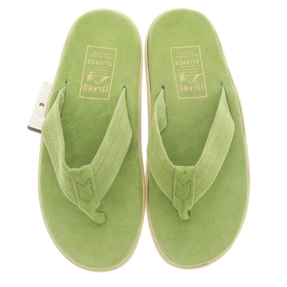 中古】【未使用】アイランドスリッパ ISLAND SLIPPER スエード トング