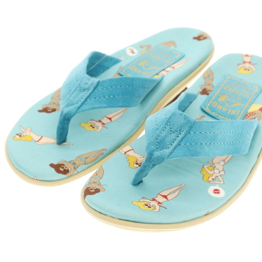 中古】【未使用】アイランドスリッパ ISLAND SLIPPER × TOKIDOKIsan