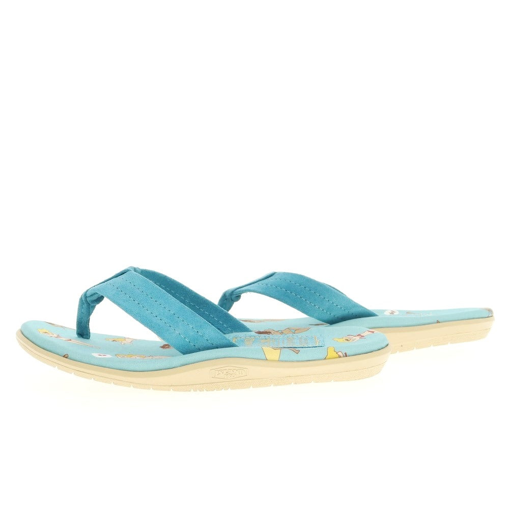 中古】【未使用】アイランドスリッパ ISLAND SLIPPER × TOKIDOKIsan