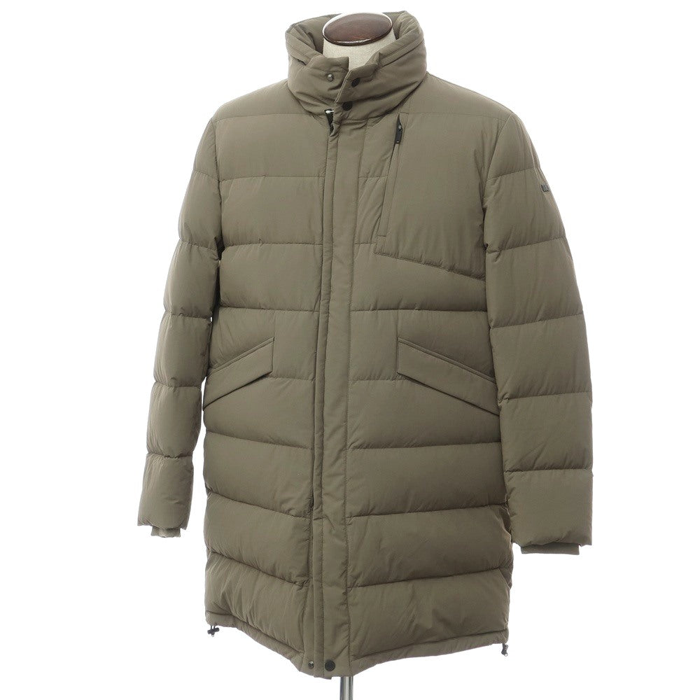 【中古】デュノ DUNO ストレッチナイロン ダウンコート スモーキーオリーブ【サイズ50】【GRN】【A/W】【状態ランクA】【メンズ】【768973】