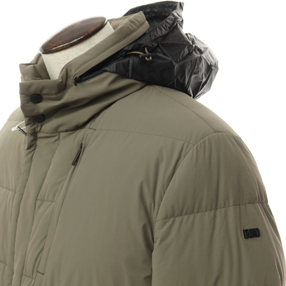 【中古】デュノ DUNO ストレッチナイロン ダウンコート スモーキーオリーブ【サイズ50】【GRN】【A/W】【状態ランクA】【メンズ】【768973】
