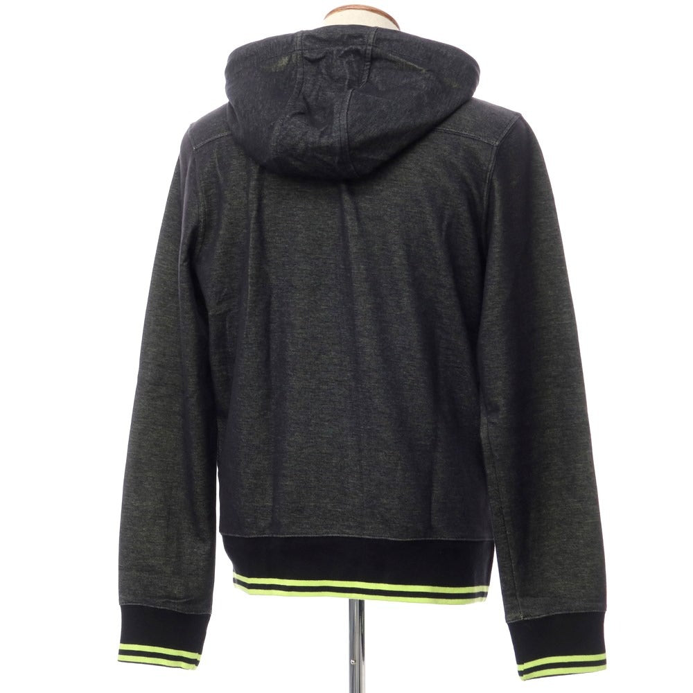 [Used] [Unused] AEROPOSTALE Cotton Zip-up Hoodie Black x Fluorescent Green [Size M] [NVY] [S/S] [Condition Rank S] [Men&
