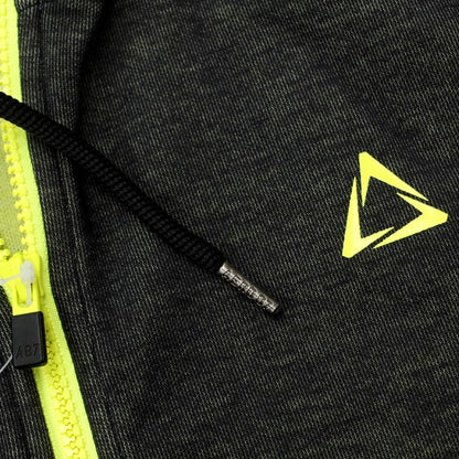 [Used] [Unused] AEROPOSTALE Cotton Zip-up Hoodie Black x Fluorescent Green [Size M] [NVY] [S/S] [Condition Rank S] [Men&