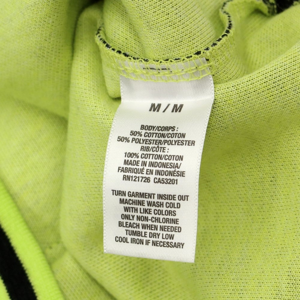 [Used] [Unused] AEROPOSTALE Cotton Zip-up Hoodie Black x Fluorescent Green [Size M] [NVY] [S/S] [Condition Rank S] [Men&