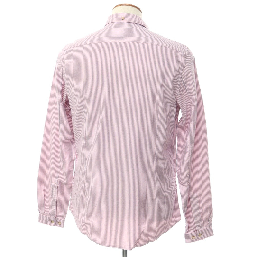 [Used] [Unused] Ben Sherman Oxford Stripe BD Shirt Pink x Navy [Size M] [PNK] [S/S/A/W] [Condition Rank S] [Men&