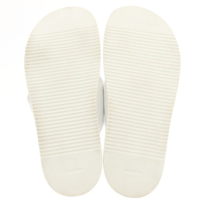 [Used] PREDEIBINO Leather Cross Strap Sandals White [Size 41] [WHT] [S/S] [Condition Rank A] [Men&