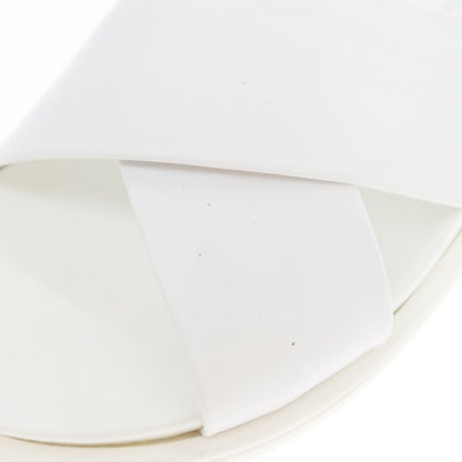 [Used] PREDEIBINO Leather Cross Strap Sandals White [Size 41] [WHT] [S/S] [Condition Rank A] [Men&
