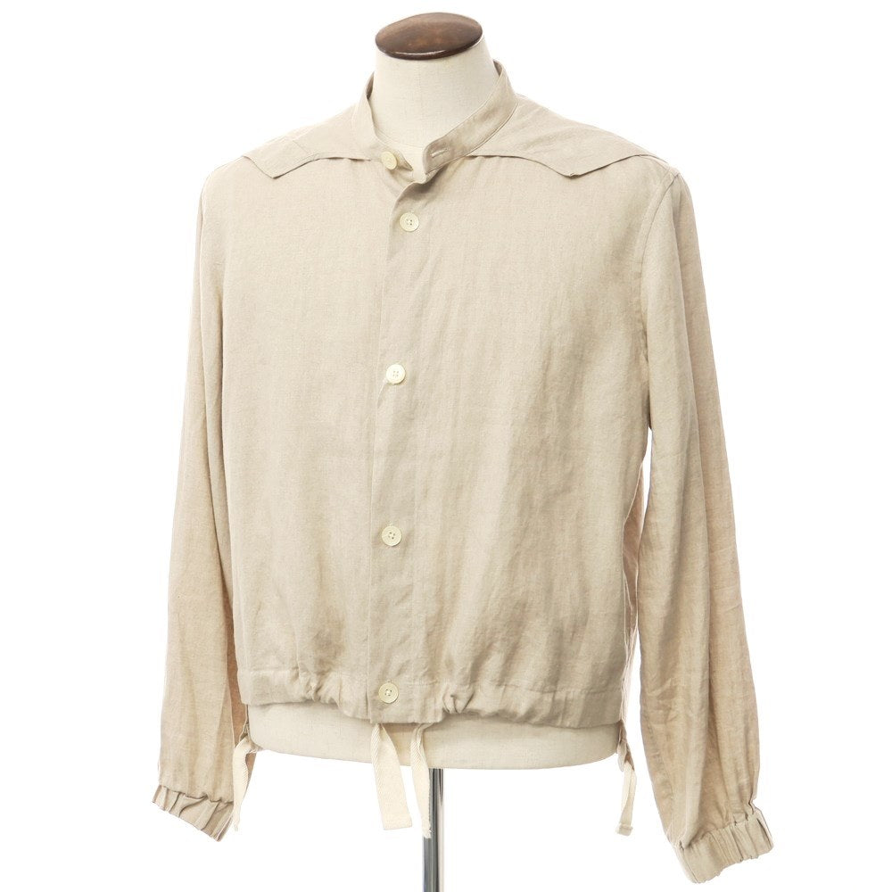 [Used] by H Linen Casual Shirt Beige [Size 3] [BEI] [S/S] [Condition Rank C] [Men&