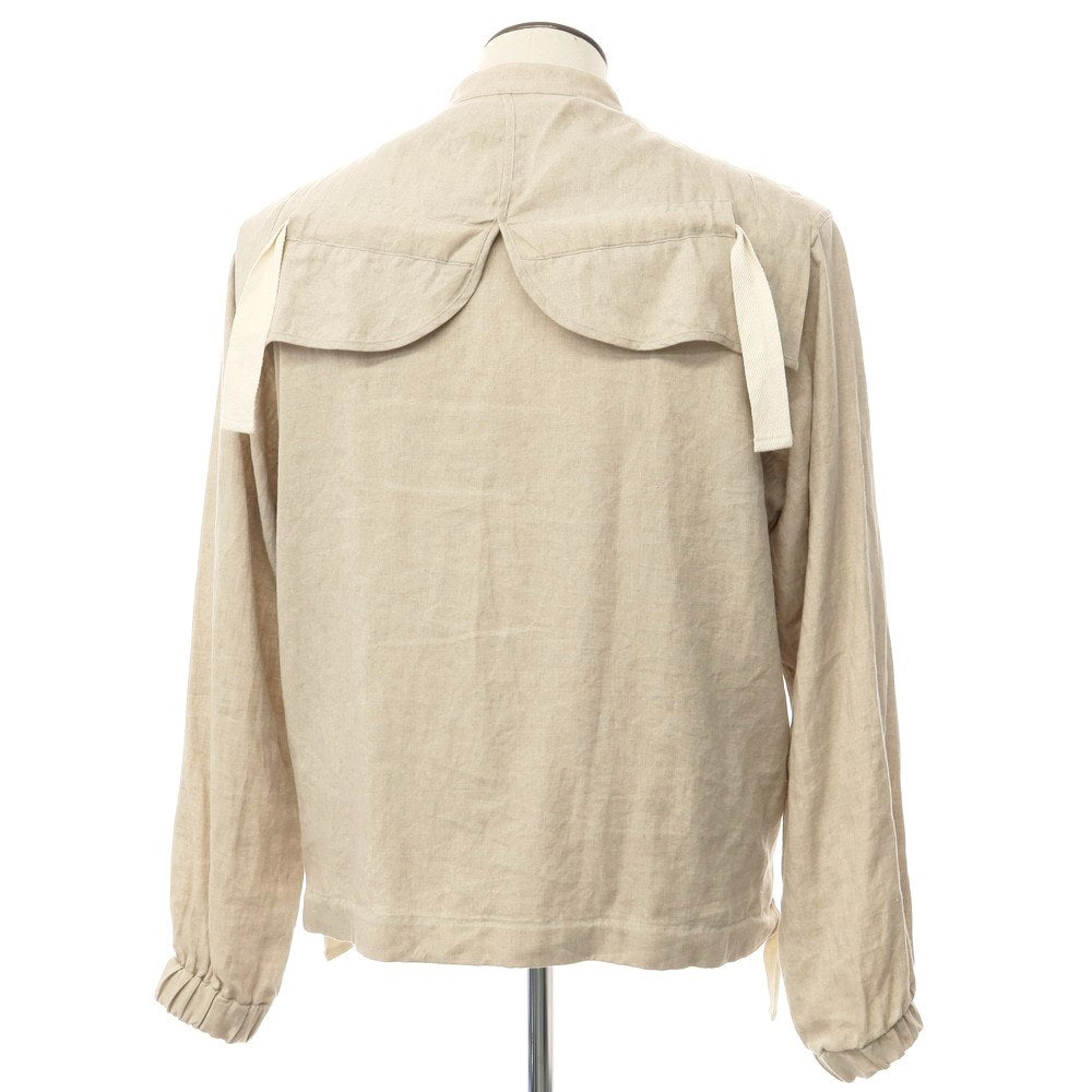 [Used] by H Linen Casual Shirt Beige [Size 3] [BEI] [S/S] [Condition Rank C] [Men&