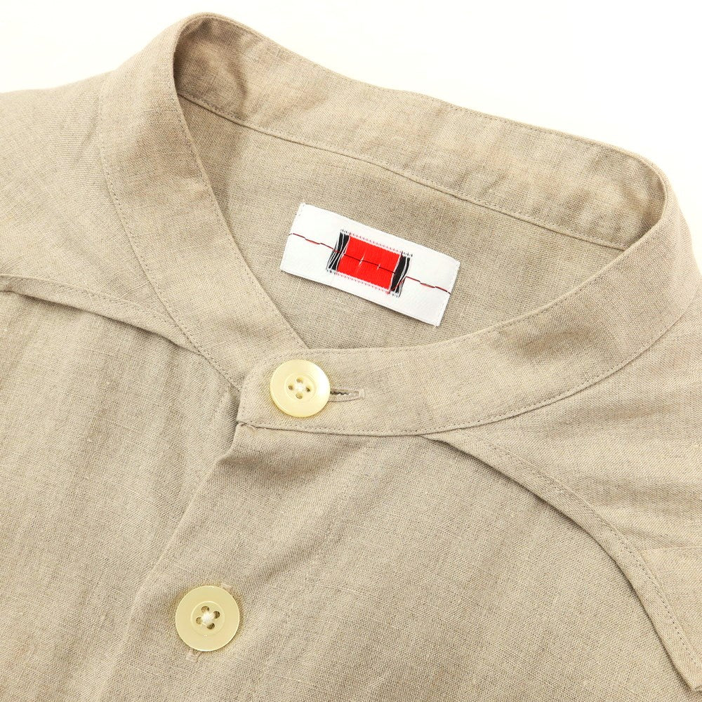 [Used] by H Linen Casual Shirt Beige [Size 3] [BEI] [S/S] [Condition Rank C] [Men&