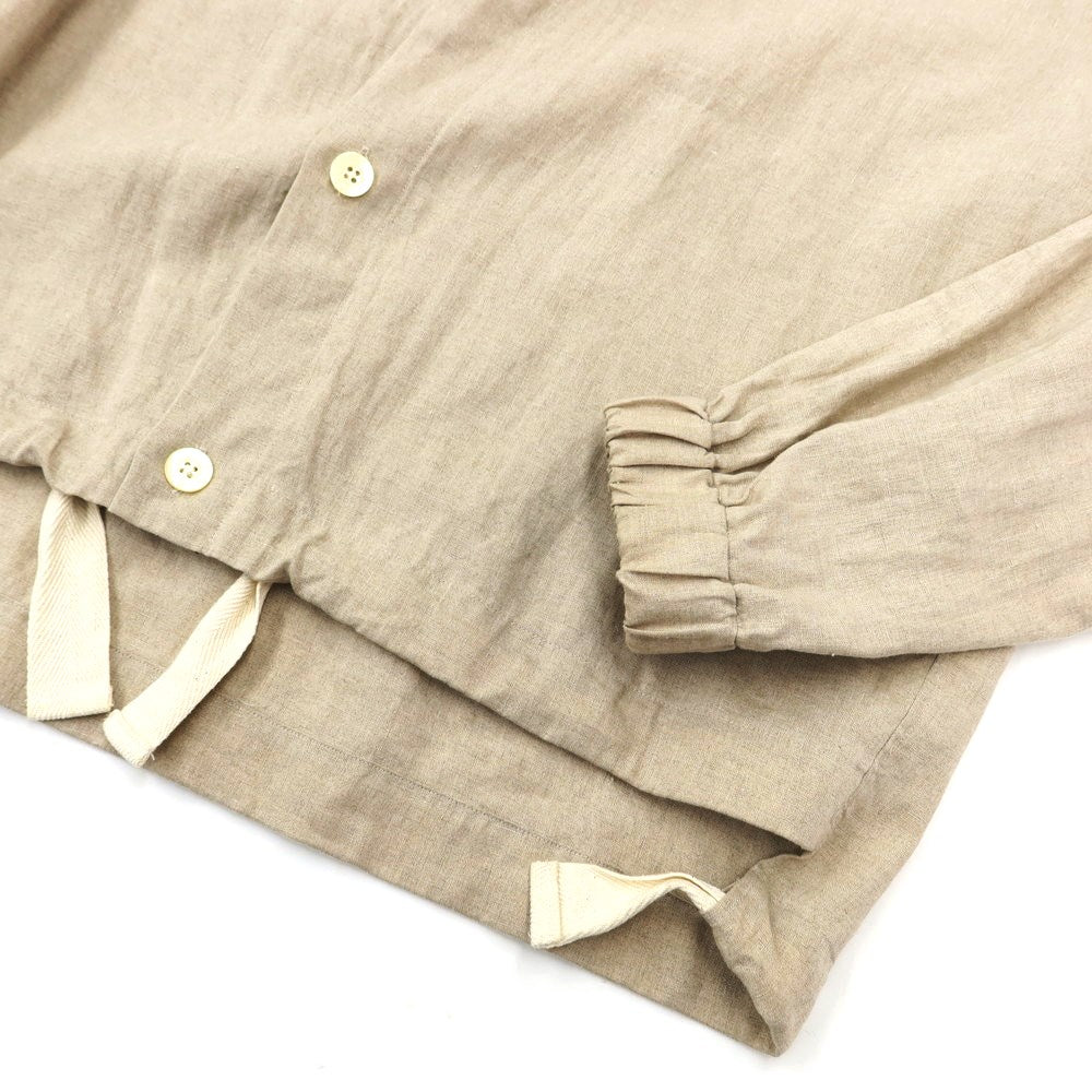 [Used] by H Linen Casual Shirt Beige [Size 3] [BEI] [S/S] [Condition Rank C] [Men&