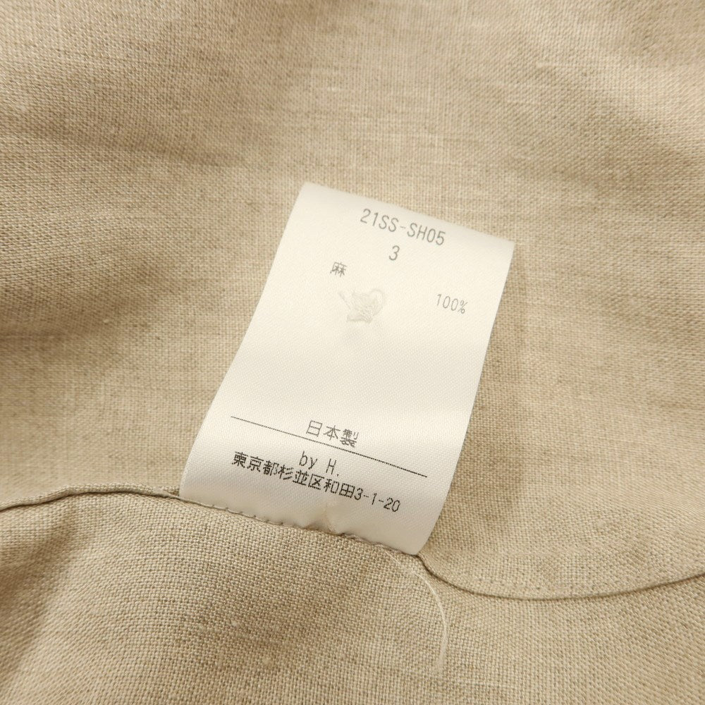 【中古】バイエイチ by H リネン カジュアルシャツ ベージュ【サイズ3】【BEI】【S/S】【状態ランクC】【メンズ】【769190】
[EPD]