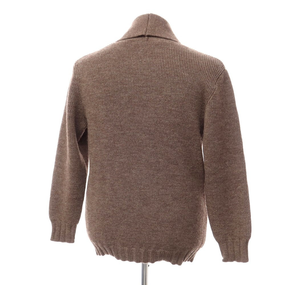 【中古】コムアーチ comm.arch. ウール ショールカラー カーディガン アッシュブラウン【サイズ4】【BRW】【A/W】【状態ランクB】【メンズ】【768990】