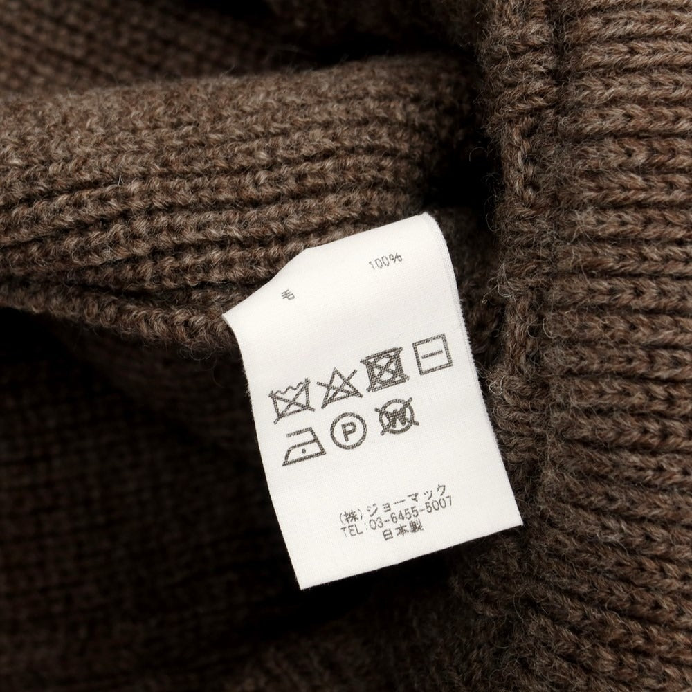 [Used] comm.arch. Wool shawl collar cardigan, ash brown [Size 4] [BRW] [A/W] [Condition rank B] ​​[Men&