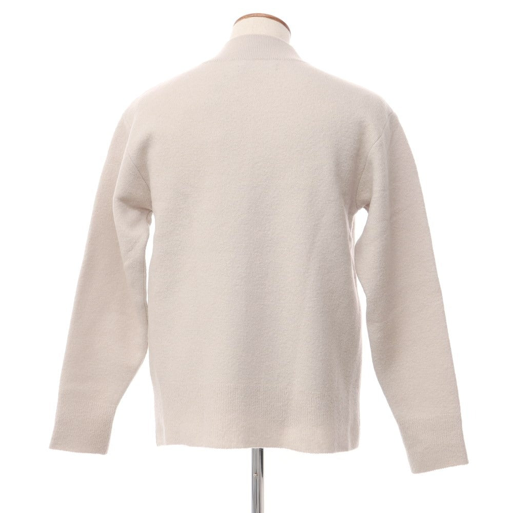 [Used] 08sircus Wool V-neck pullover knit, light beige [Size 4] [GRY] [A/W] [Condition Rank B] ​​[Men&