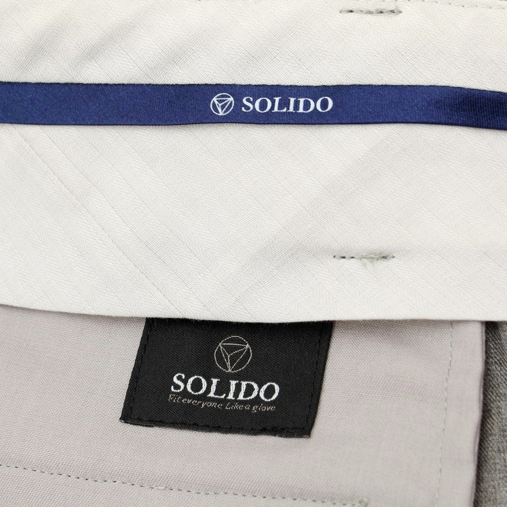 [New] SOLIDO Polyester Cotton Shorts Grey [Size 1] [GRY] [S/S] [Condition Rank N] [Men&