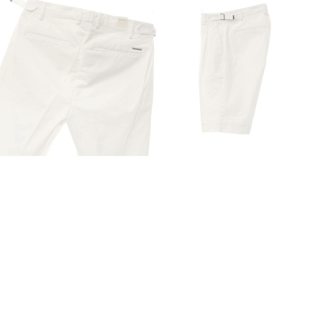 [New Outlet] Gazzarini Stretch Cotton Shorts White [Size 44] [WHT] [S/S] [Condition Rank N-] [Men&